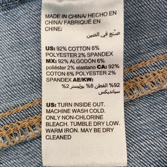 Chico’s So Slimming Girlfriend Slim light wash Ankle jeans Size 1T (8Tall) - Picture 9 of 11